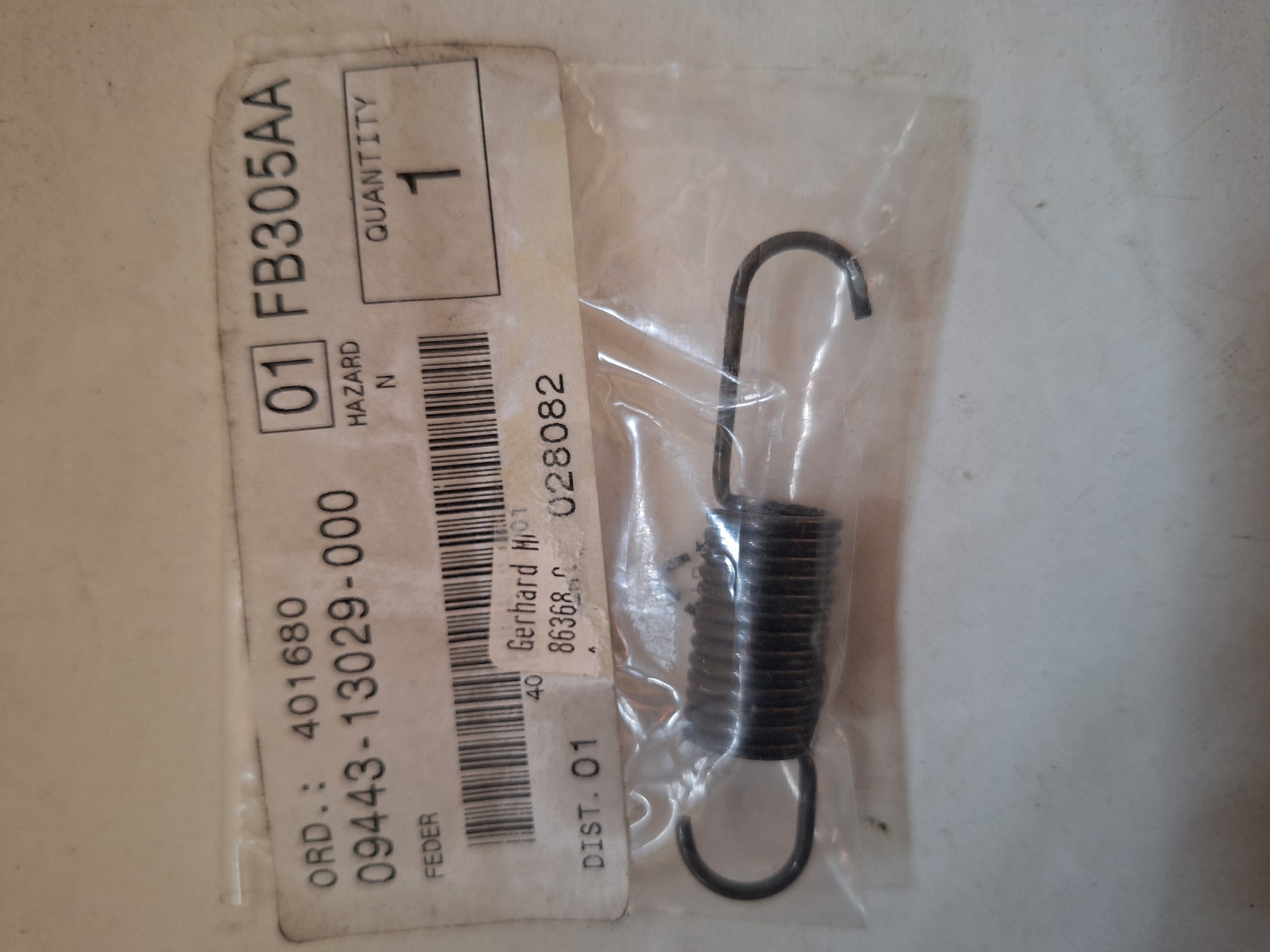 Picture of SUZUKI  FEDER  09443-13029